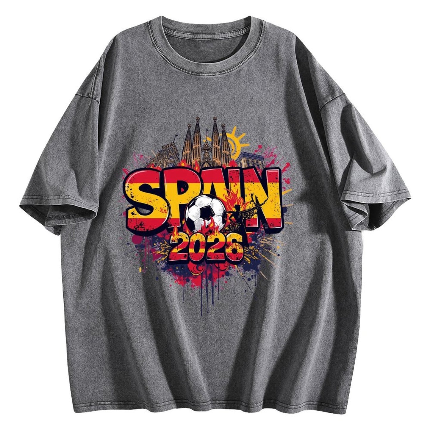2026 World Cup Cotton T-Shirt Spain