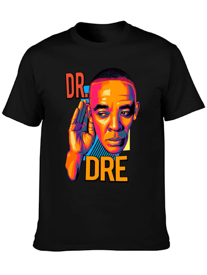Music Unisex Cotton T-Shirt with Front Heat Transfer Print Xbbxy84fvfo6