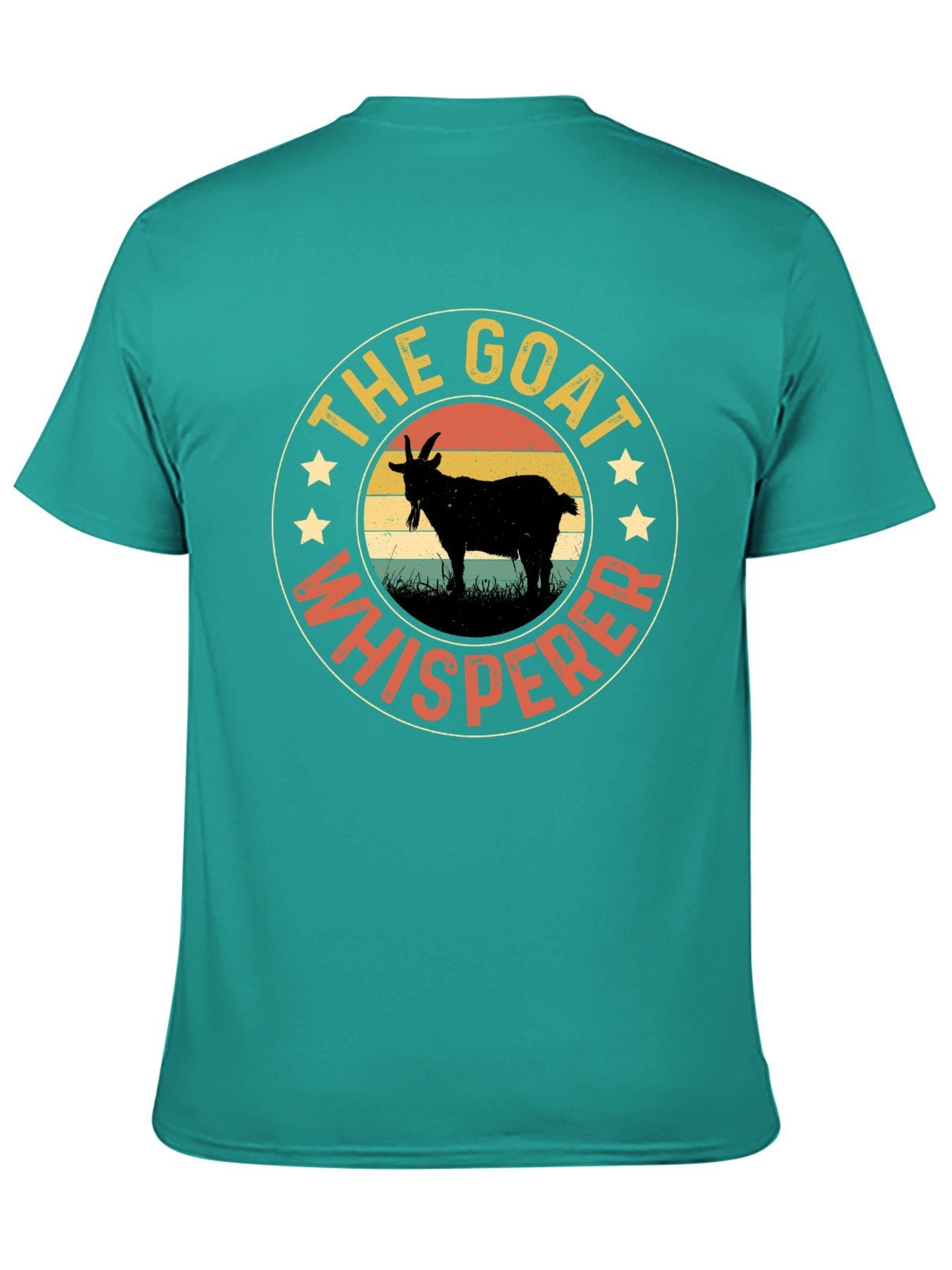 Unisex Cotton T-Shirt with Back Heat Transfer Printxb443svordle