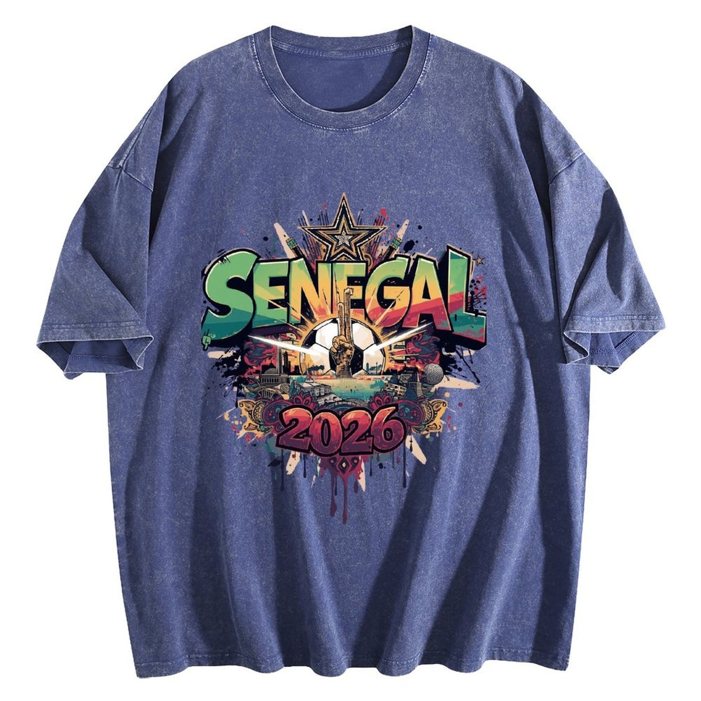 2026 World Cup Cotton T-Shirt Senegal