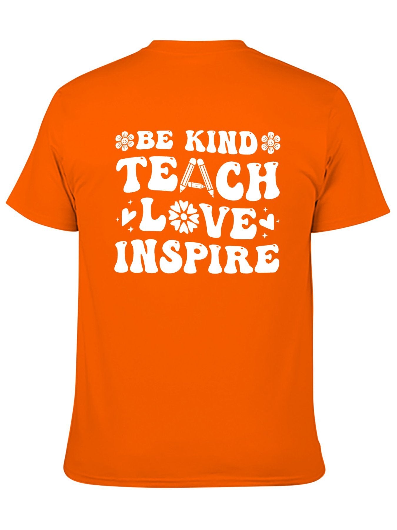 Unisex Cotton T-Shirt with Back Heat Transfer Printxb443z8lmcn6