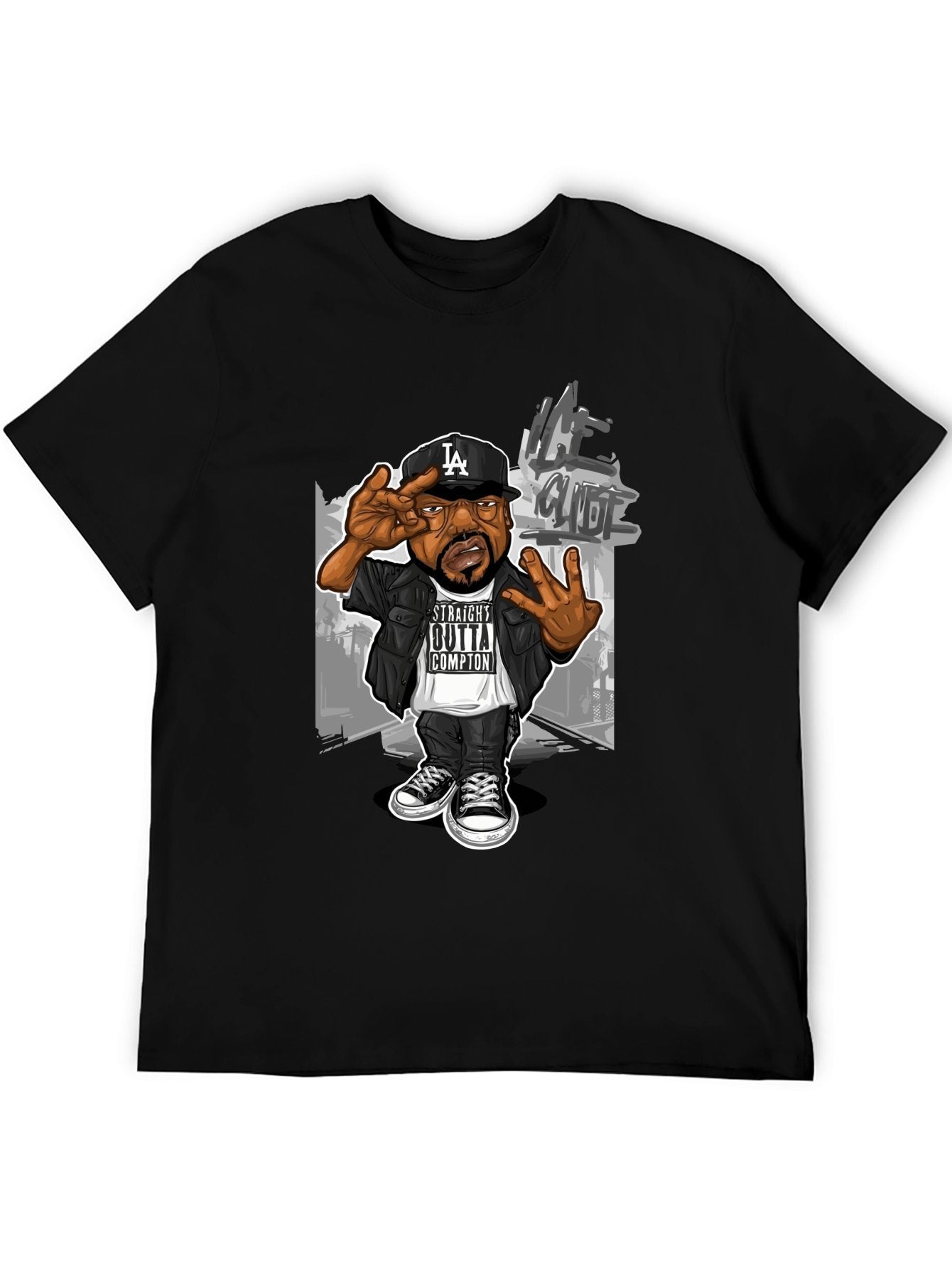 Music Unisex Cotton T-Shirt with Front Heat Transfer Print Xbbxy2c3evwc