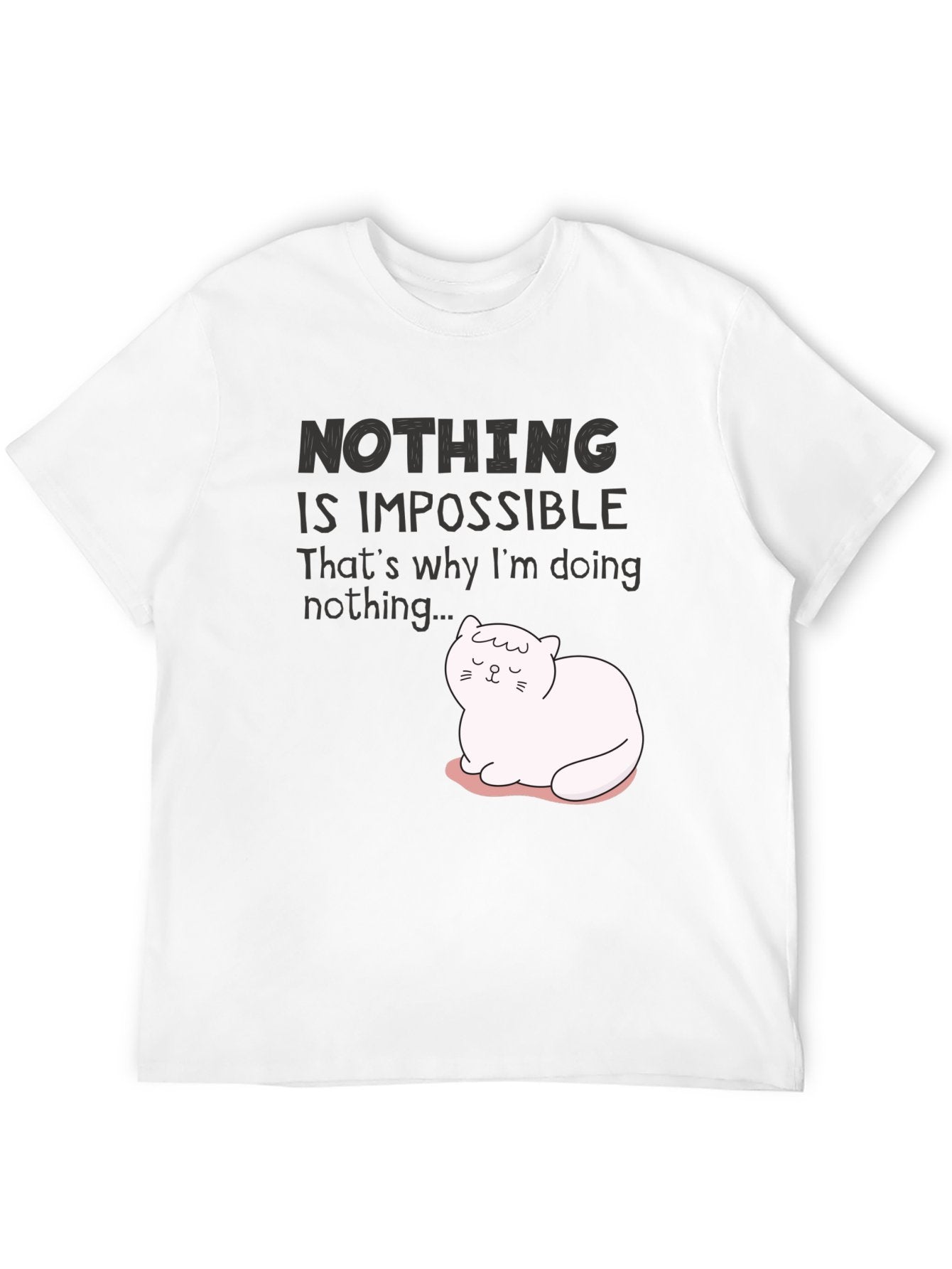 Funny Animals Unisex Cotton T-Shirt with Front Heat Transfer Print Xg2wd2d6z8px