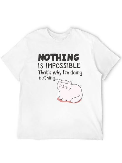 Funny Animals Unisex Cotton T-Shirt with Front Heat Transfer Print Xg2wd2d6z8px