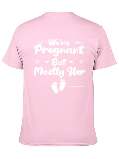 Unisex Cotton T-Shirt with Back Heat Transfer Printxb9hzy6outwe