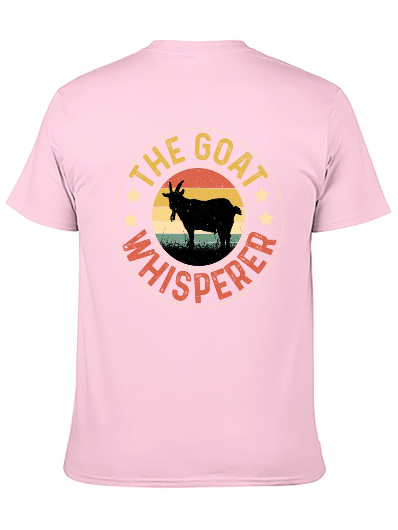 Unisex Cotton T-Shirt with Back Heat Transfer Printxb443svordle