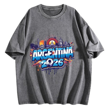 2026 World Cup Cotton T-Shirt Argentina