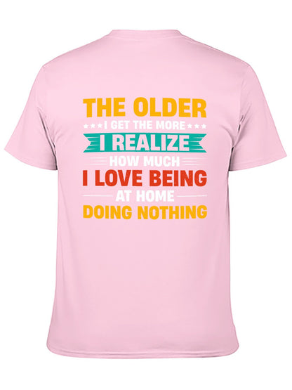 Unisex Cotton T-Shirt with Back Heat Transfer Printxb443sfeu13d