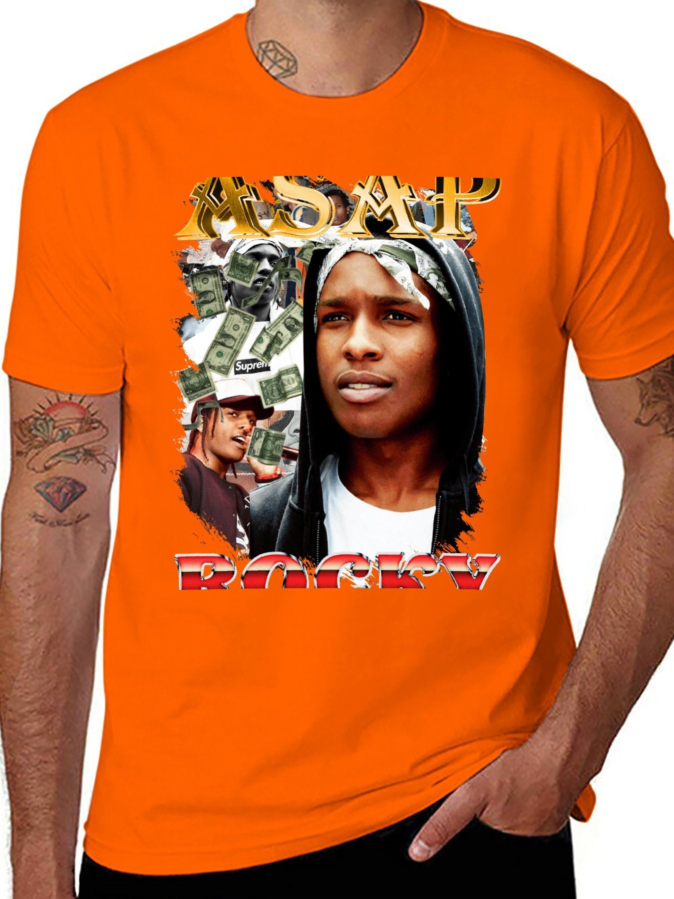 Music Unisex Cotton T-Shirt with Front Heat Transfer Print Xbb950yo42vp