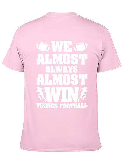 Unisex Cotton T-Shirt with Back Heat Transfer Printxb9hzt1q6qg1