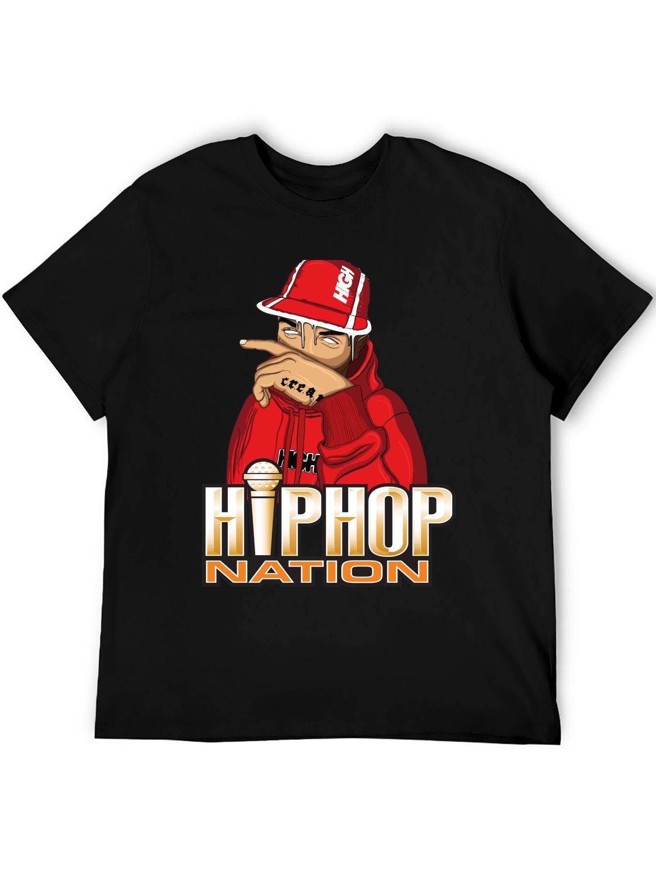 Music Unisex Cotton T-Shirt with Front Heat Transfer Print Xbbxy8xc629k