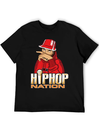 Music Unisex Cotton T-Shirt with Front Heat Transfer Print Xbbxy8xc629k