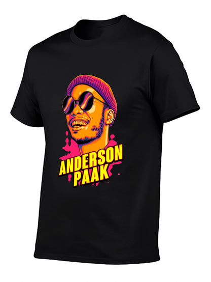 Music Unisex Cotton T-Shirt with Front Heat Transfer Print Xbbxy8kfs91t