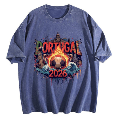 2026 World Cup Cotton T-Shirt Portugal