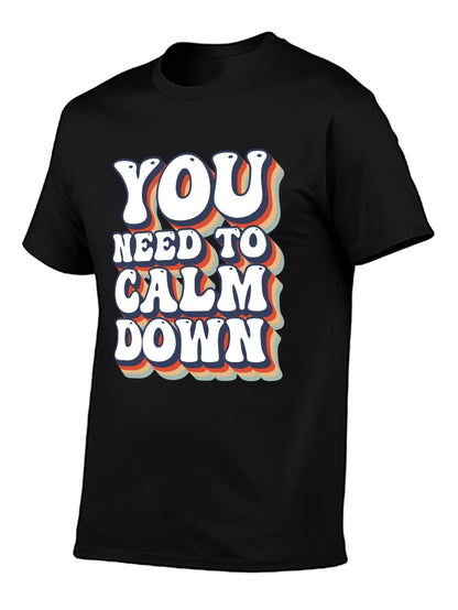 Unisex Cotton T-Shirt with Front Heat Transfer Printxb9g5qwchze1