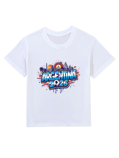 Wolrd Cup 2026 Children's T-shirt Argentina