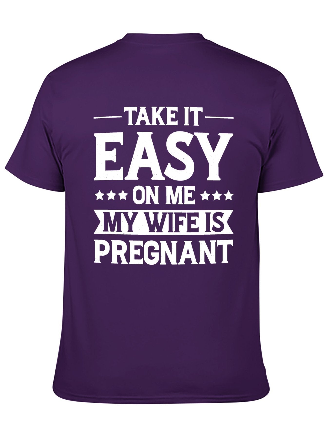 Unisex Cotton T-Shirt with Back Heat Transfer Printxb443xxznvh6