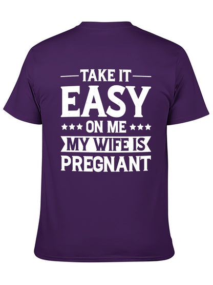 Unisex Cotton T-Shirt with Back Heat Transfer Printxb443xxznvh6