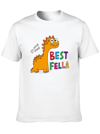 Funny Animals Unisex Cotton T-Shirt with Front Heat Transfer Print Xg2wdsbrgznv