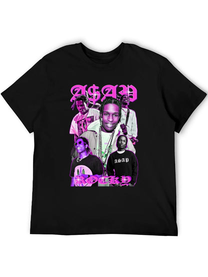 Music Unisex Cotton T-Shirt with Front Heat Transfer Print Xbb950ydo4o6