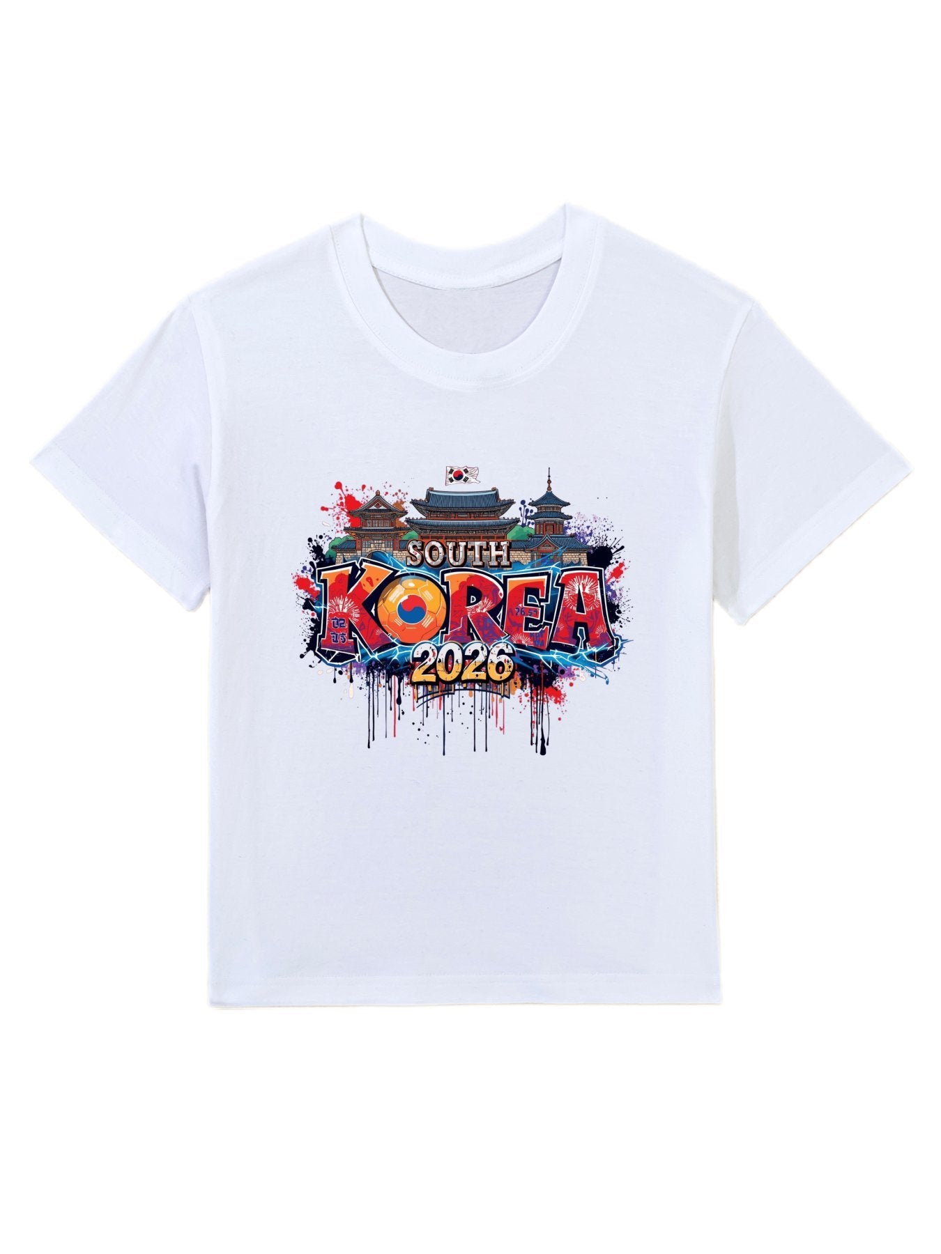 Wolrd Cup 2026 Children's T-shirt Korea