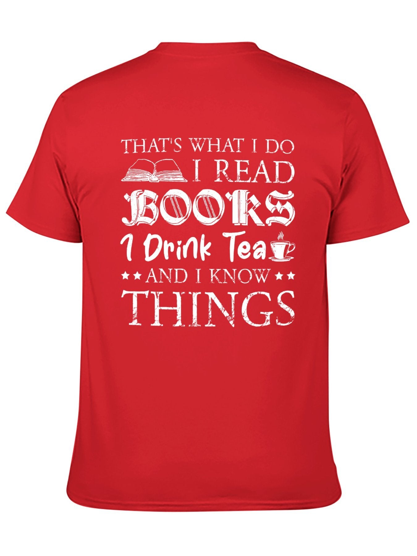 Unisex Cotton T-Shirt with Back Heat Transfer Printxb4432m3vb9d