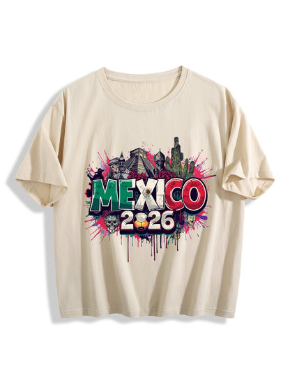 World Cup 2026 Women's Crop Top T-Shirt Mexico