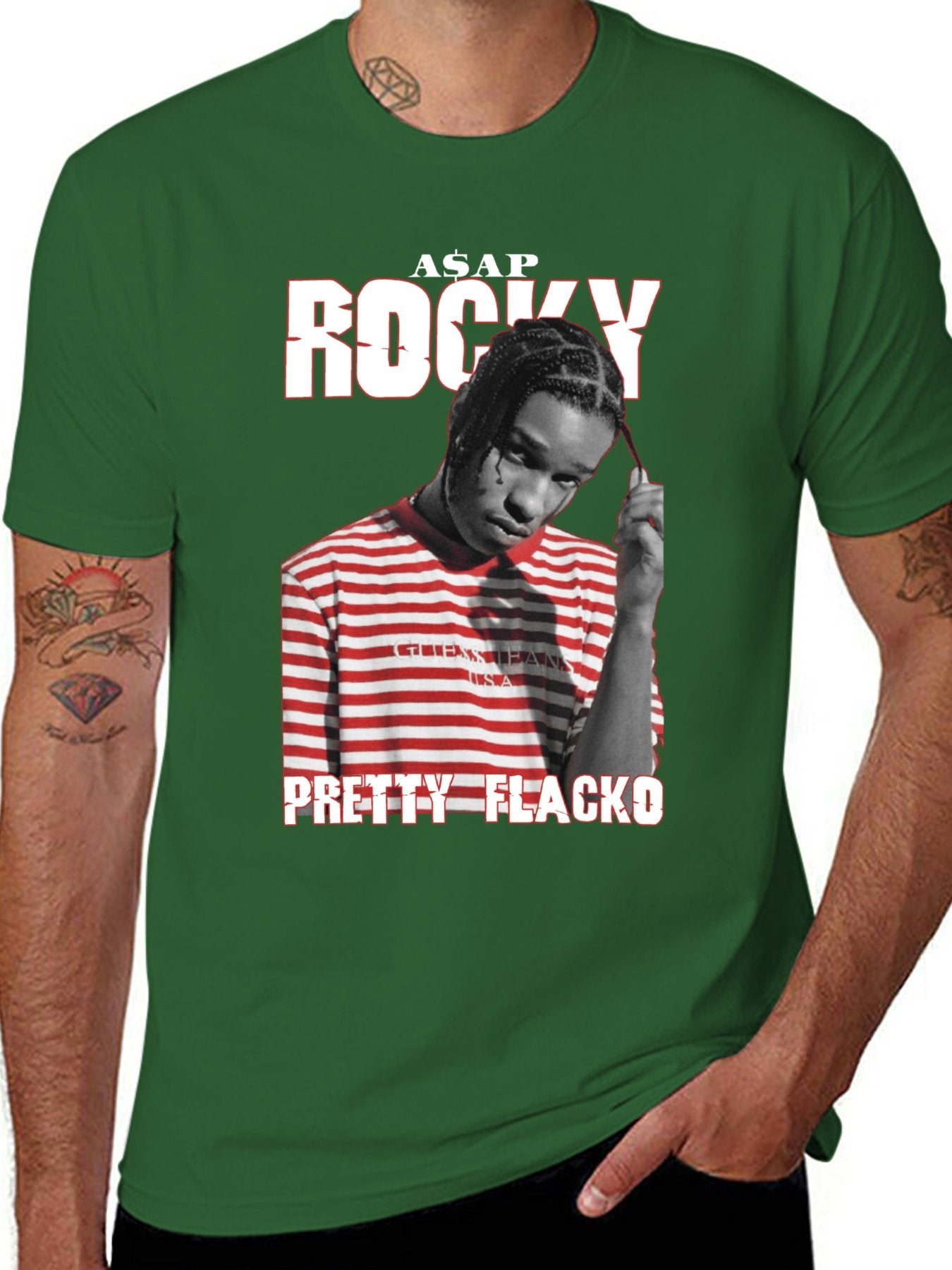 Music Unisex Cotton T-Shirt with Front Heat Transfer Print Xbbxosb3ly61