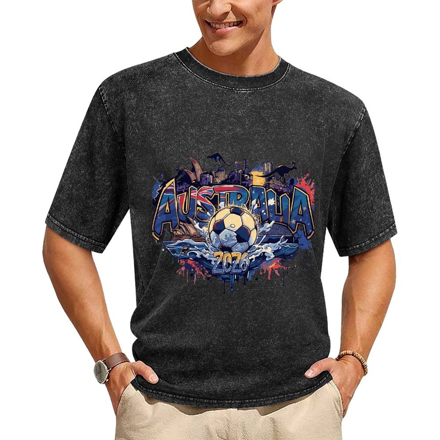 2026 World Cup Cotton T-Shirt Australia