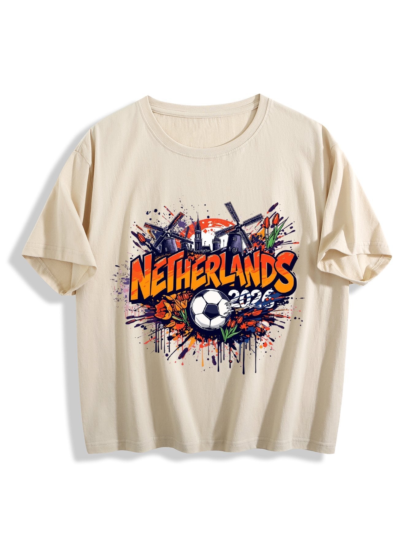 World Cup 2026 Women's Crop Top T-Shirt Netherlands