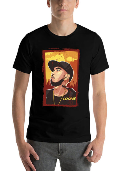 Music Unisex Cotton T-Shirt with Front Heat Transfer Print Xbbxy2mtjzbc