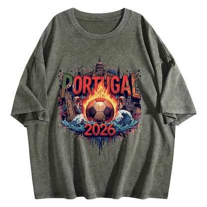 2026 World Cup Cotton T-Shirt Portugal
