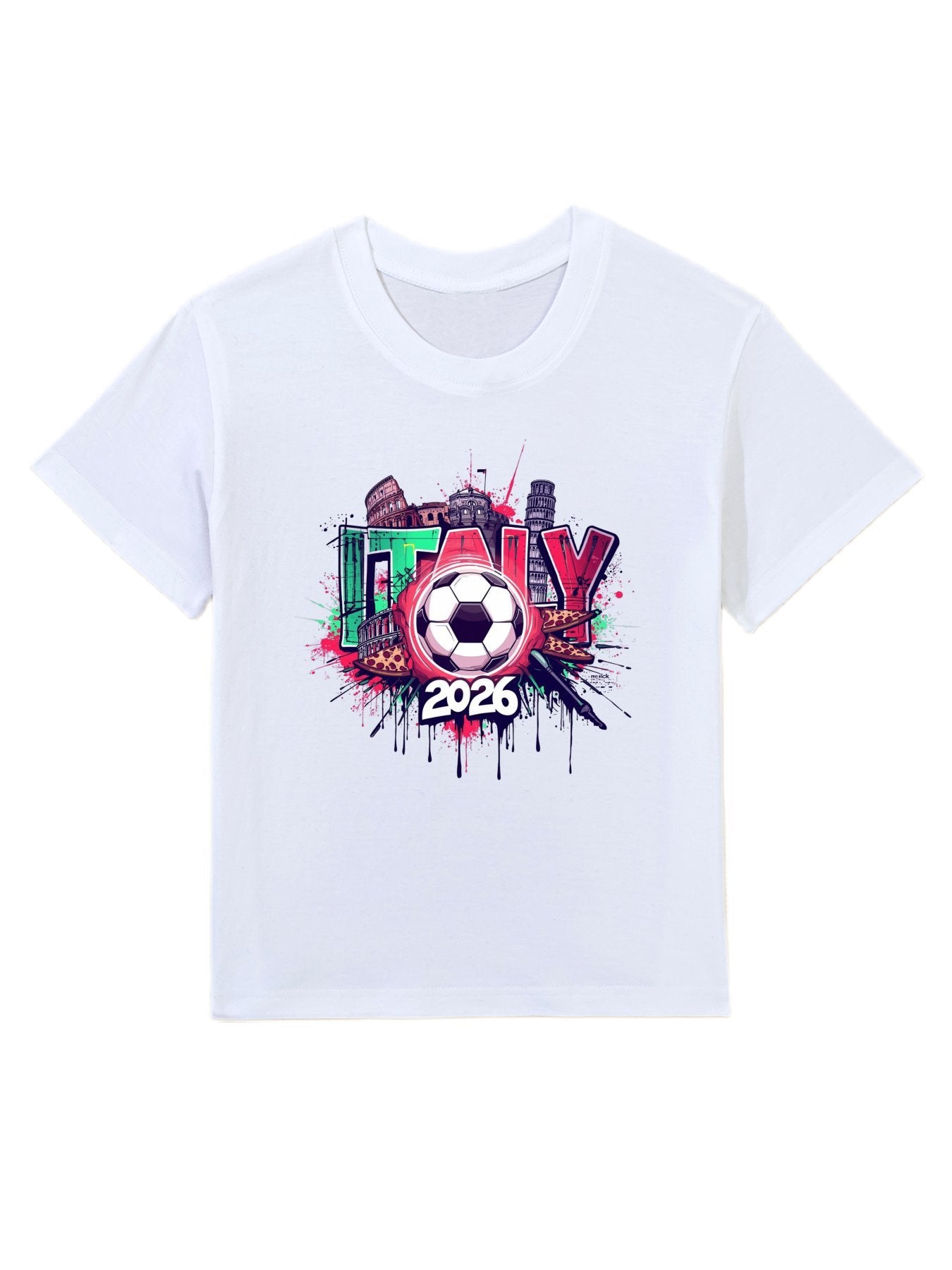 Wolrd Cup 2026 Children's T-shirt Italy
