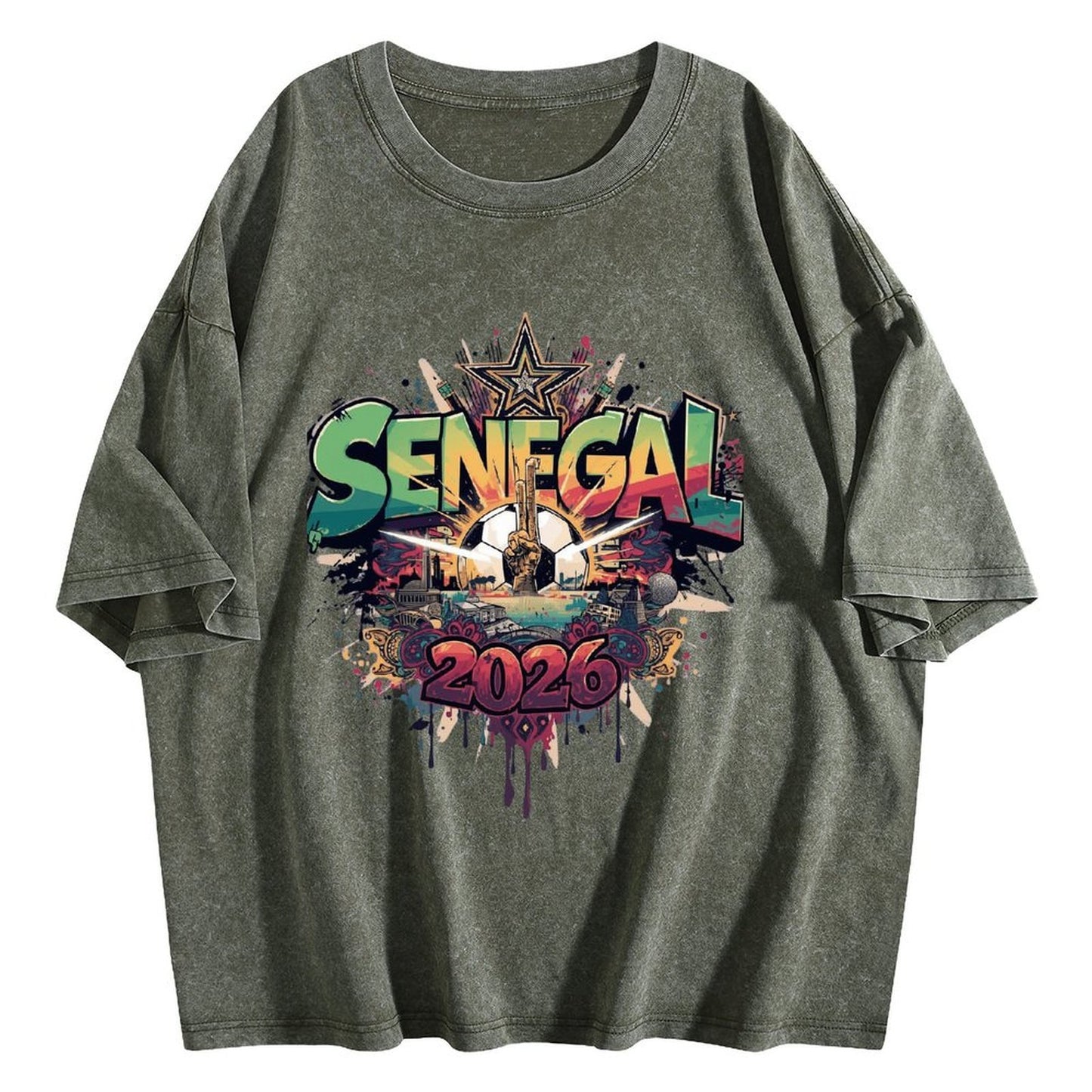 2026 World Cup Cotton T-Shirt Senegal