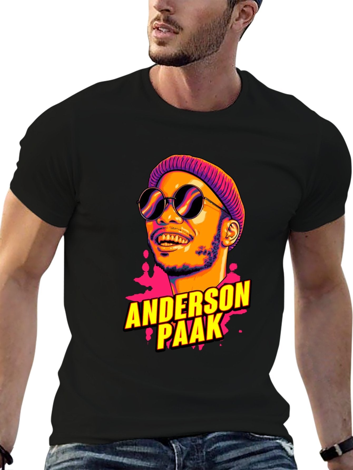 Music Unisex Cotton T-Shirt with Front Heat Transfer Print Xbbxy8kfs91t