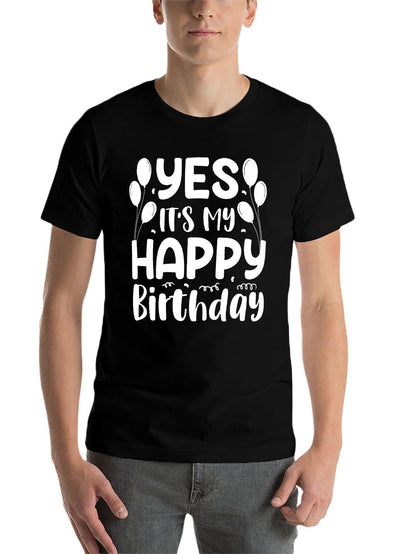 Unisex Cotton T-Shirt with Front Heat Transfer Printxb9g5q79x6ct