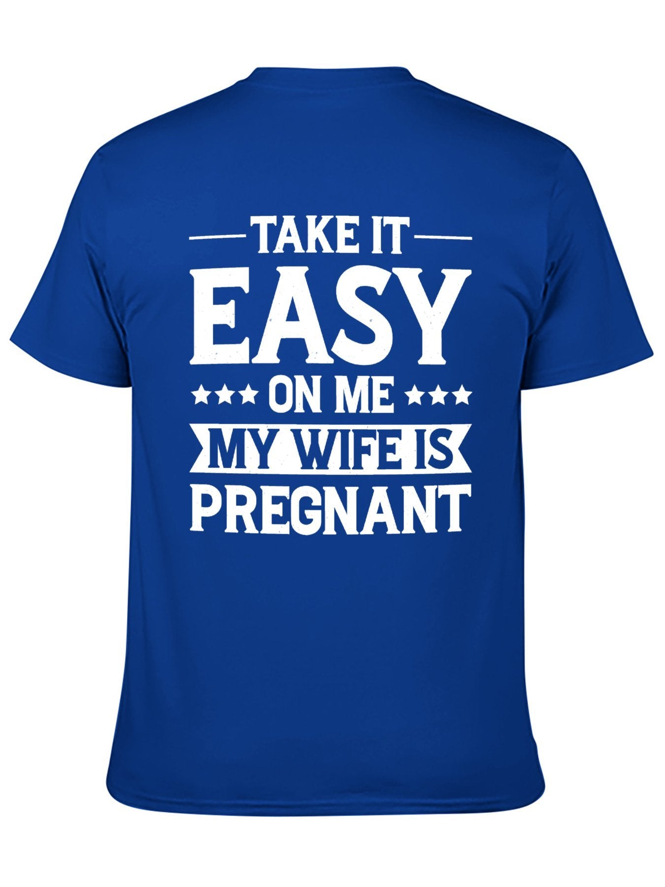 Unisex Cotton T-Shirt with Back Heat Transfer Printxb443xxznvh6