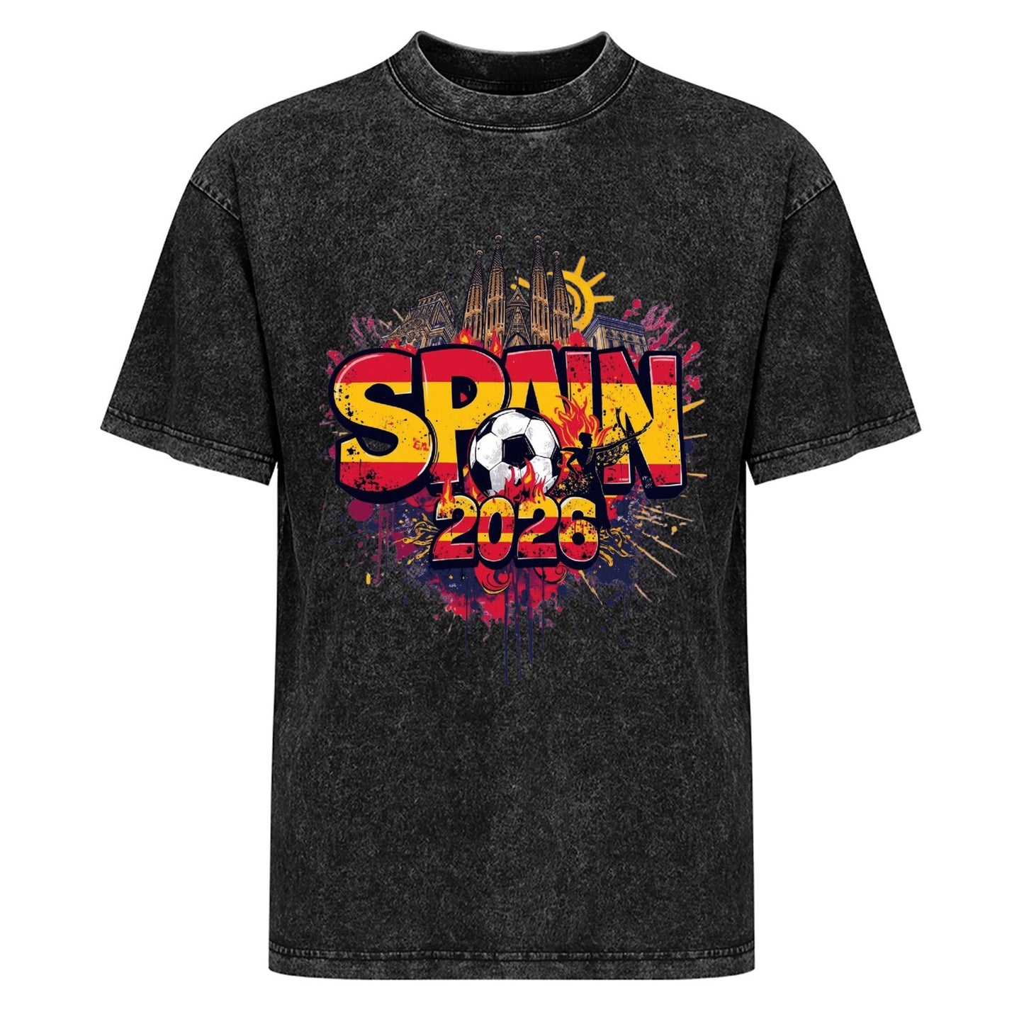 2026 World Cup Cotton T-Shirt Spain