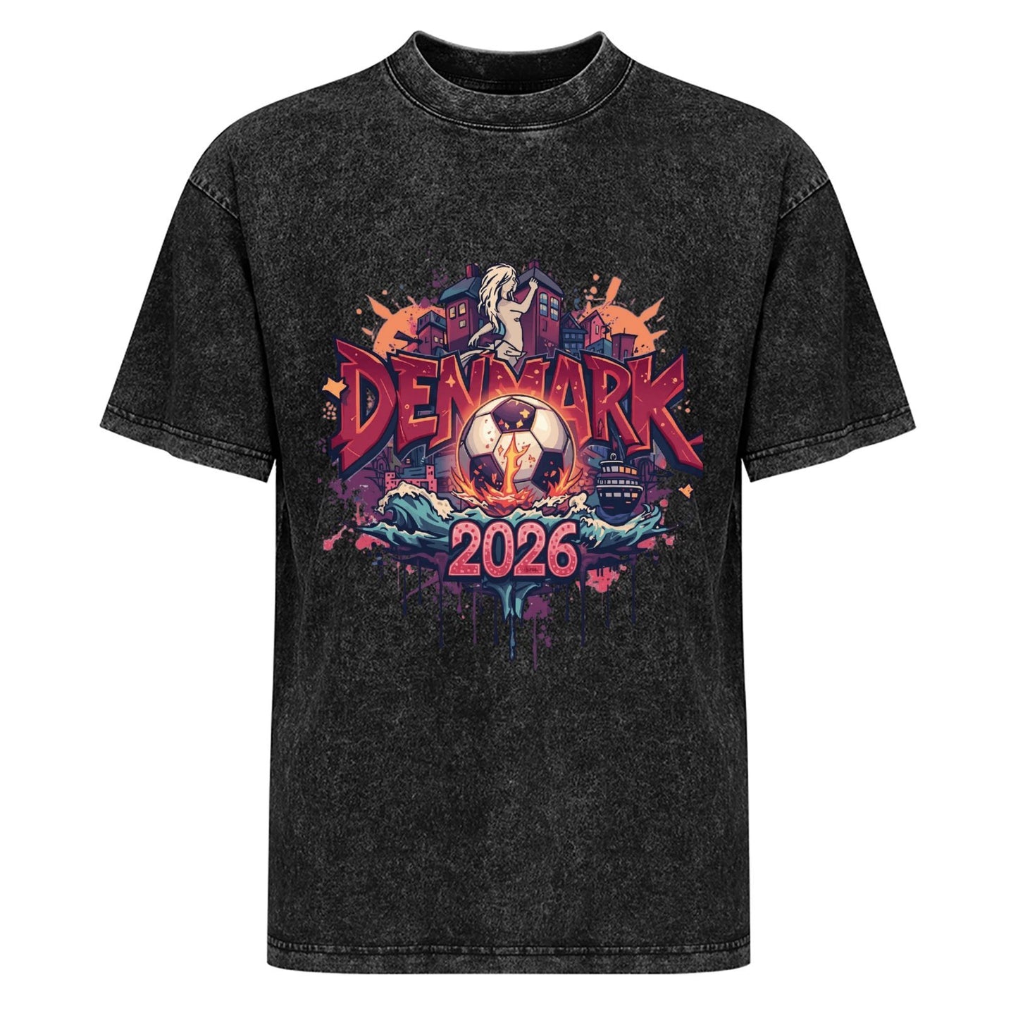 2026 World Cup Cotton T-Shirt Denmark