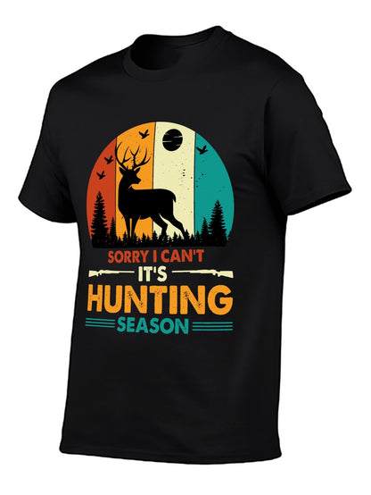Unisex Cotton T-Shirt with Front Heat Transfer Printxb44hj1bkwf6