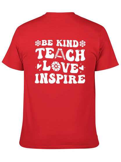 Unisex Cotton T-Shirt with Back Heat Transfer Printxb443z8lmcn6