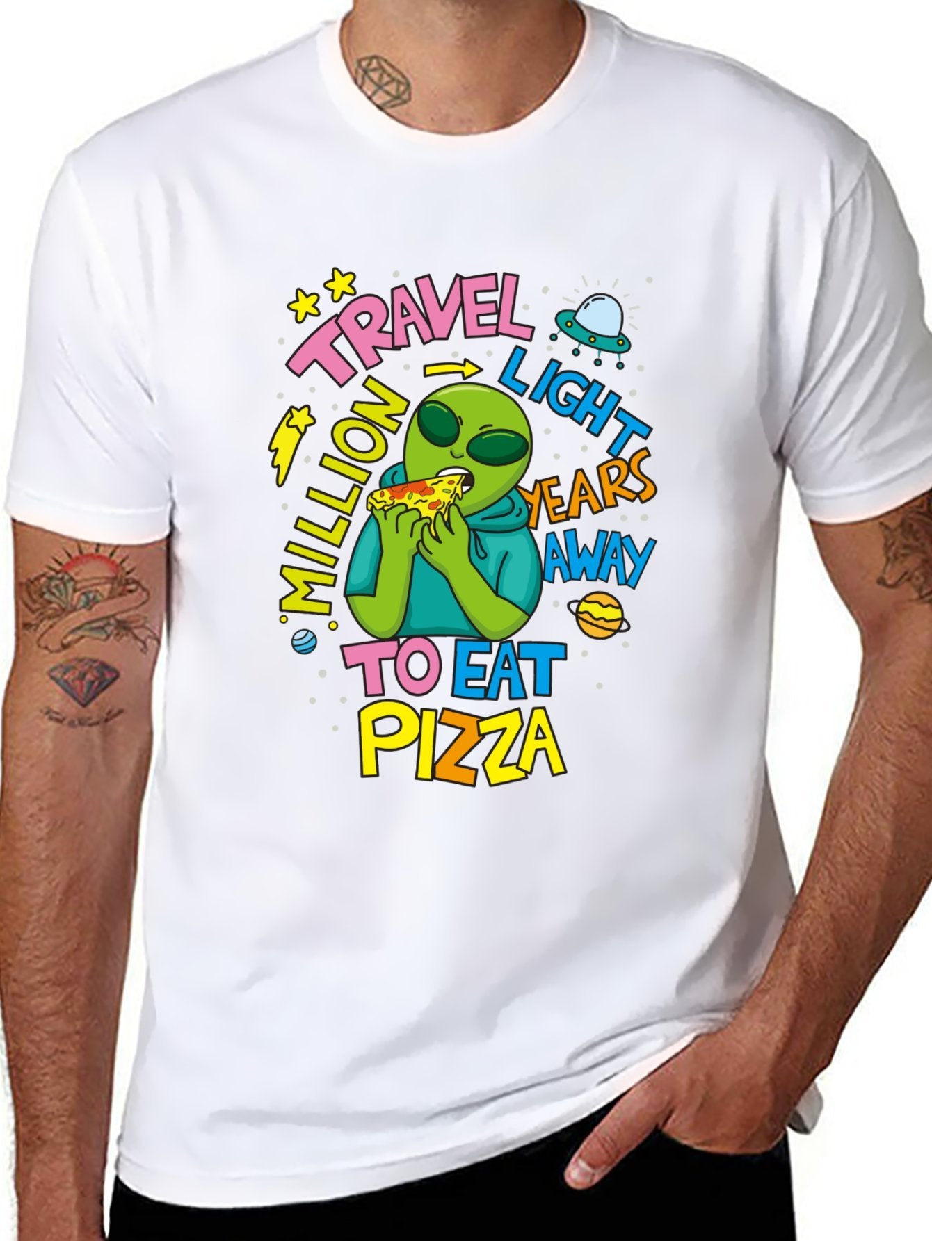 Funny Animals Unisex Cotton T-Shirt with Front Heat Transfer Print Xg2wds6lmbvg