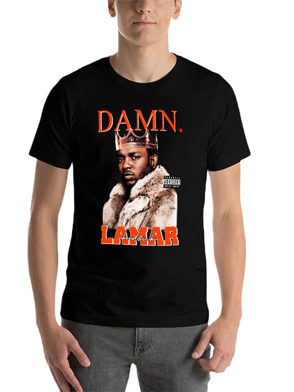 Music Unisex Cotton T-Shirt with Front Heat Transfer Print Xbbxo21g3bf6