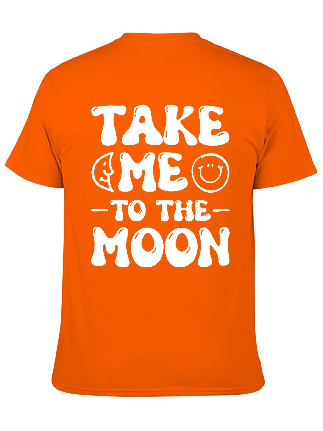 Unisex Cotton T-Shirt with Back Heat Transfer Printxb443229b776