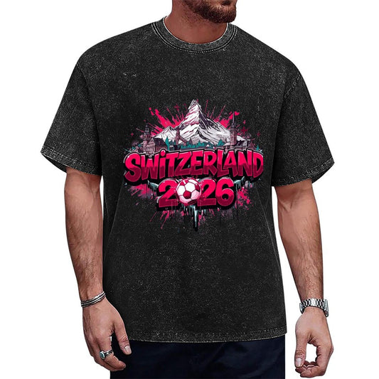 2026 World Cup Cotton T-Shirt Swizzerland
