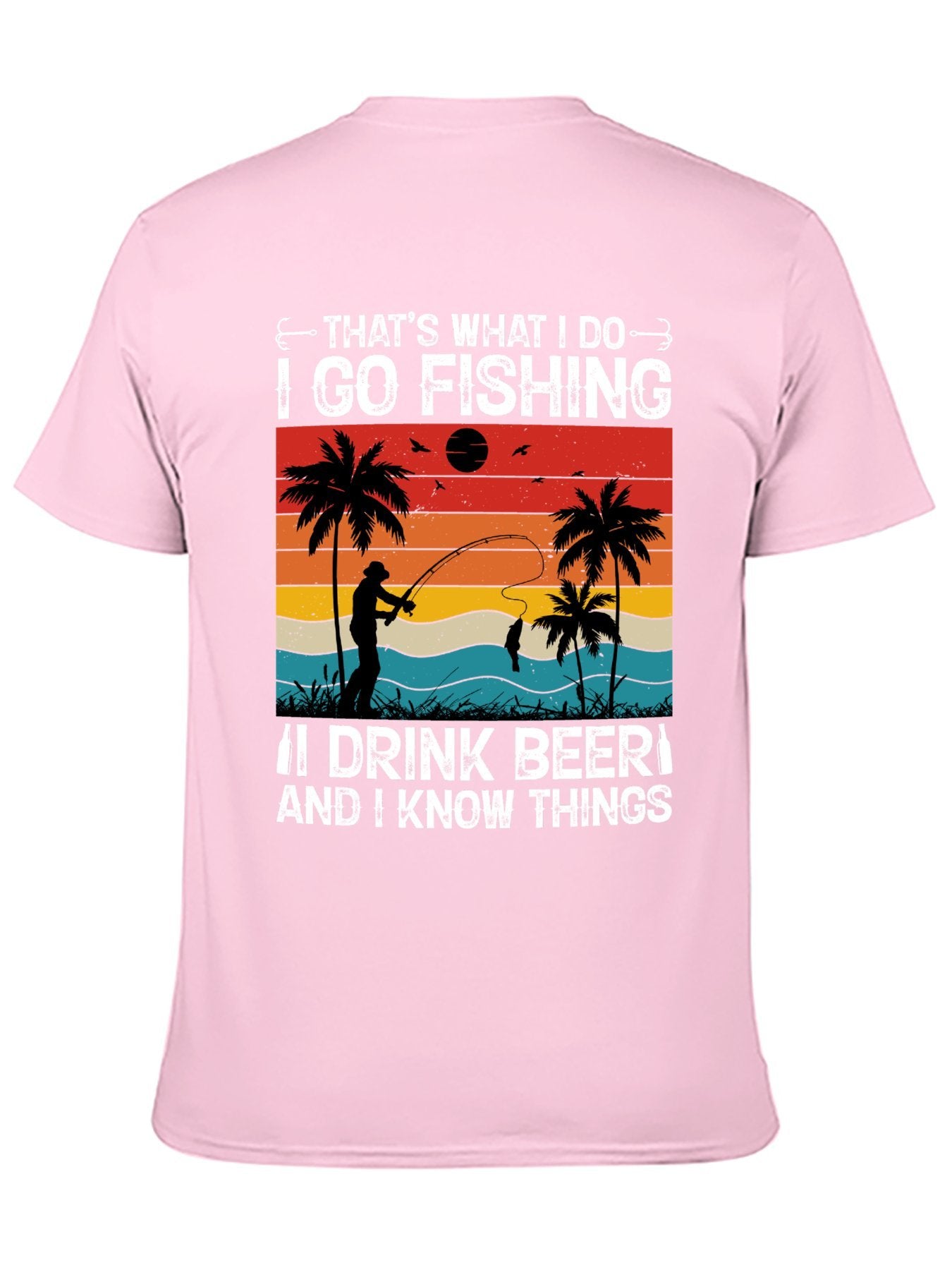 Unisex Cotton T-Shirt with Back Heat Transfer Printxb443db7equq
