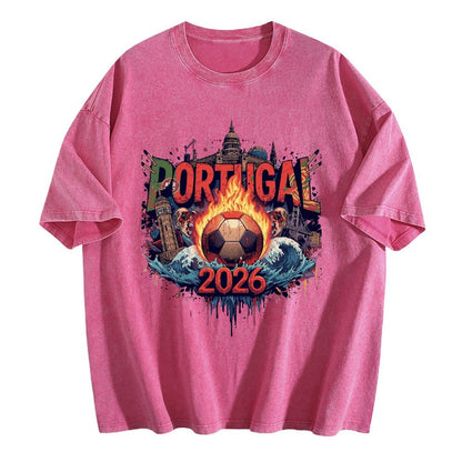 2026 World Cup Cotton T-Shirt Portugal