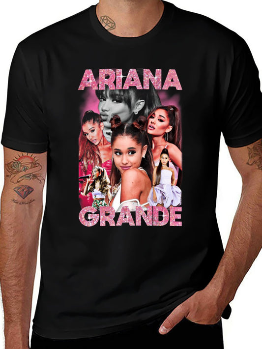 Music Unisex Cotton T-Shirt with Front Heat Transfer Print Xbb950un77wk