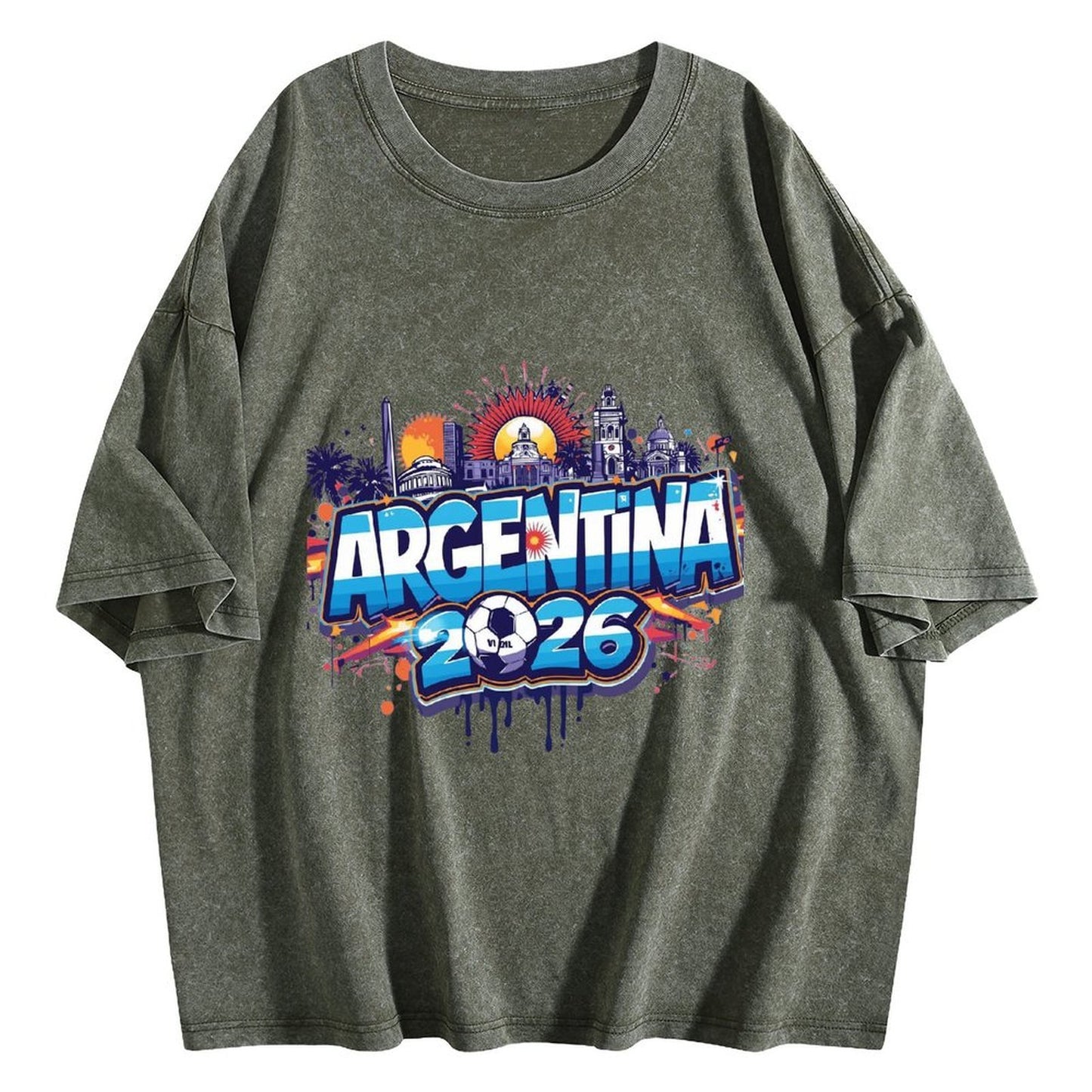 2026 World Cup Cotton T-Shirt Argentina