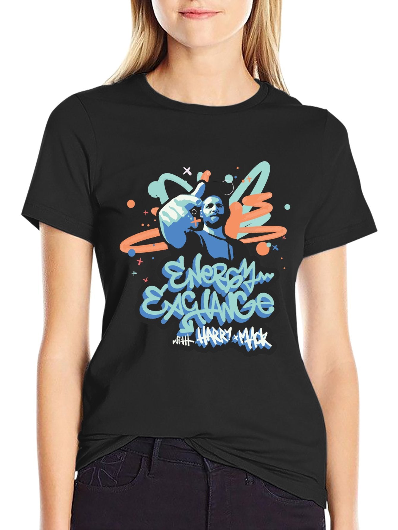 Music Unisex Cotton T-Shirt with Front Heat Transfer Print Xbbxy823oqtp